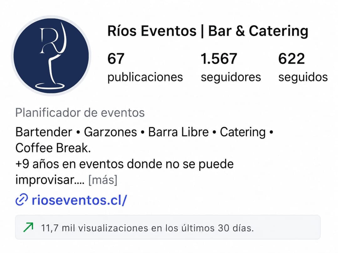 Evidencia de resultados digitales del caso Ríos Eventos